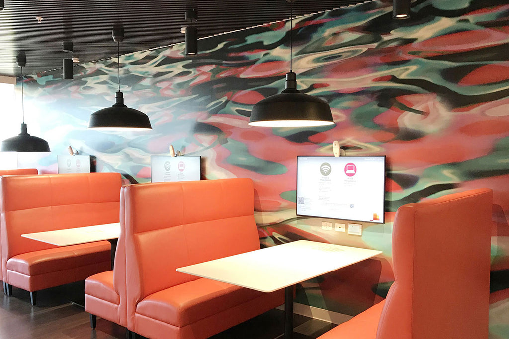 Examples Of Corporate Art Work That Impacts Office Interiors