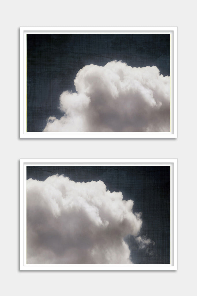 cloud diptych