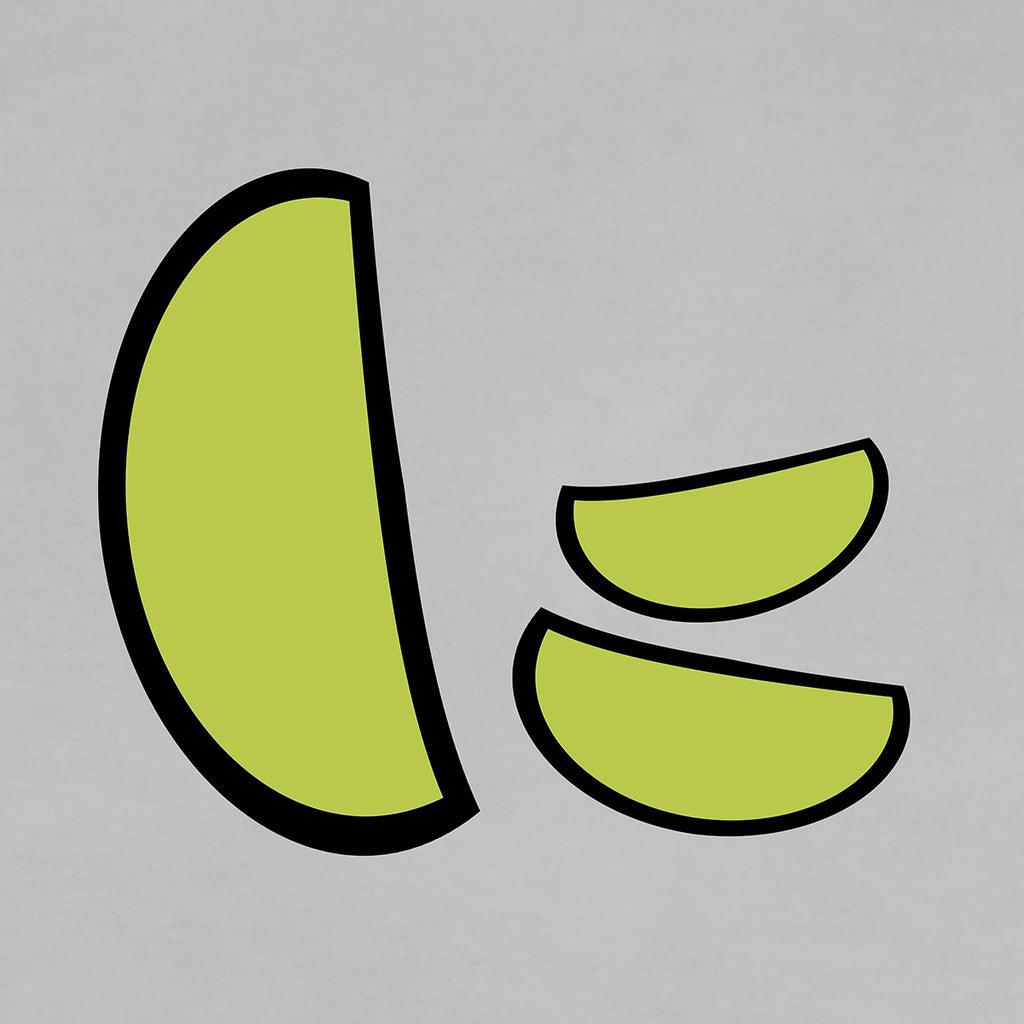Contemporary Art Green Shapes