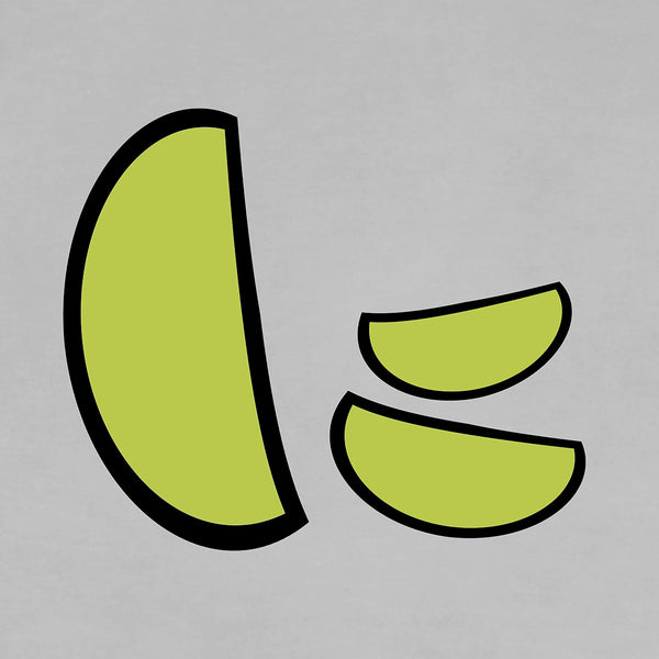 Contemporary Art Green Shapes