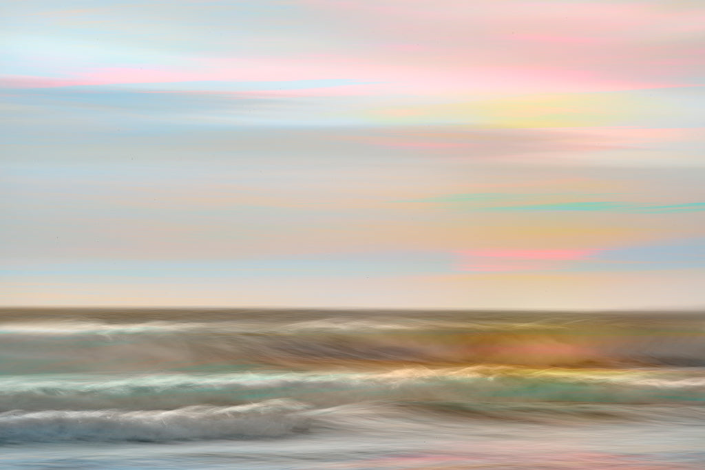 minimalist art seascape