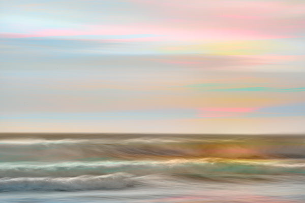 minimalist art seascape