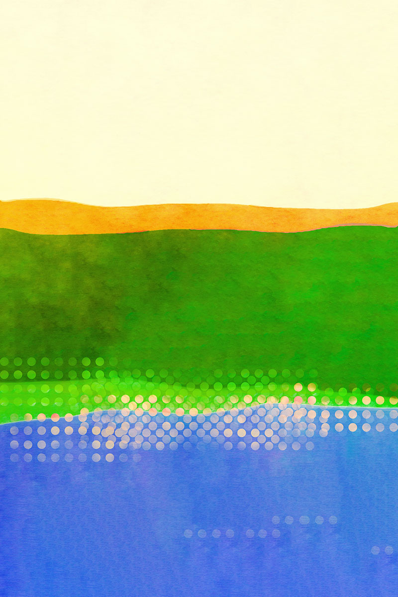 abstract landscape artwork