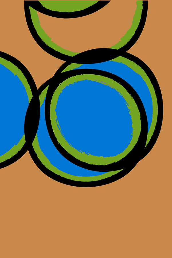 circle abstract artwork