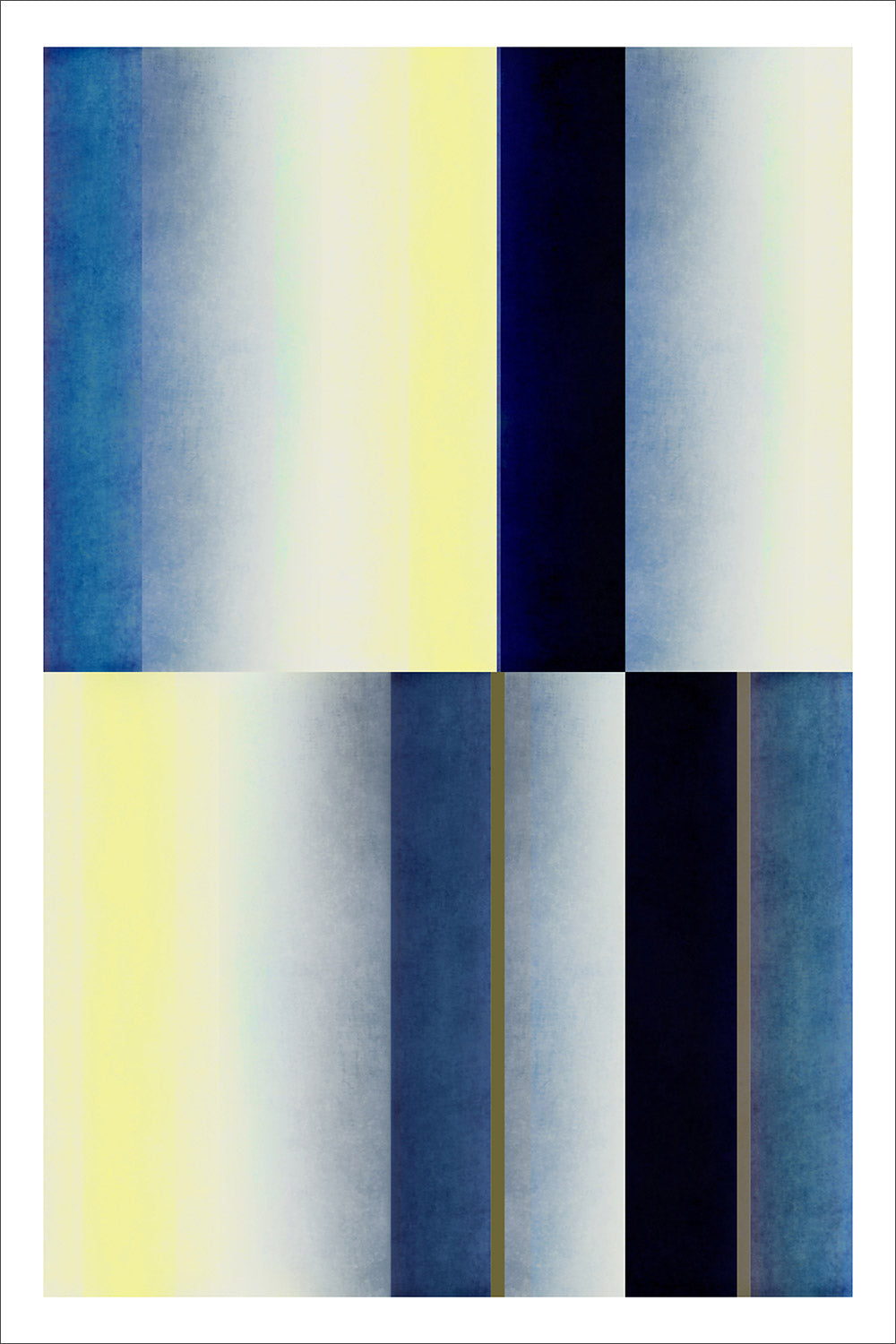 navy blue artwork