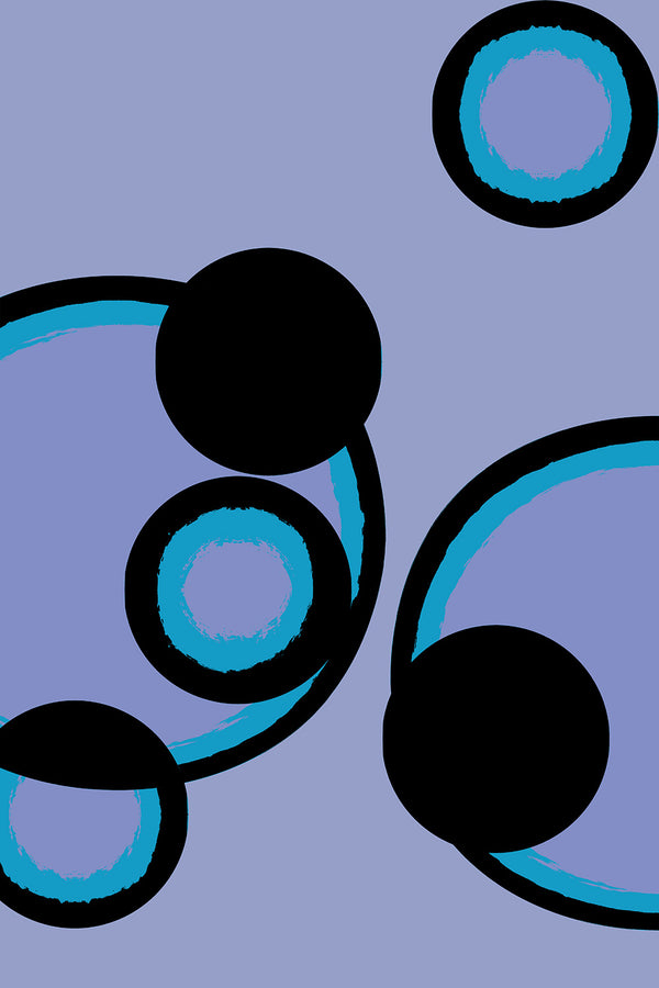 blue network art