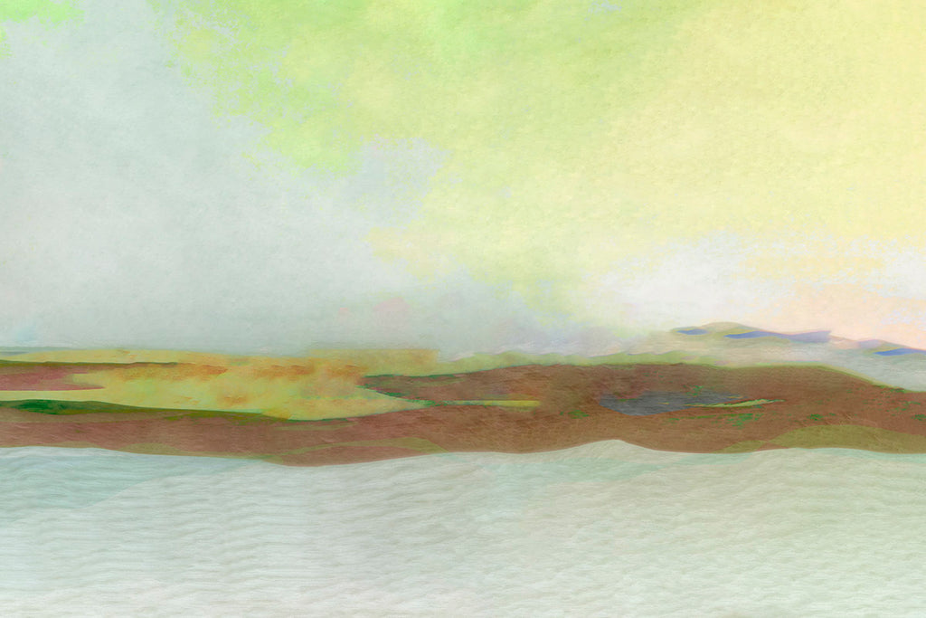 warm landscape art