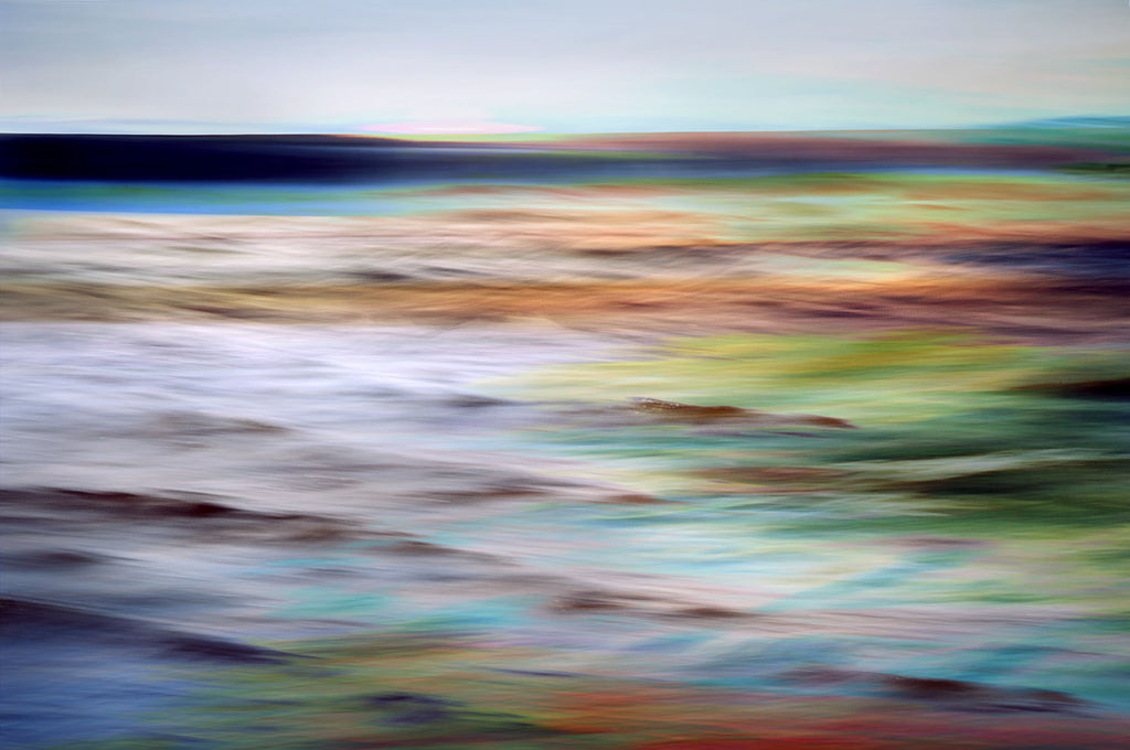 Colorful seascape art
