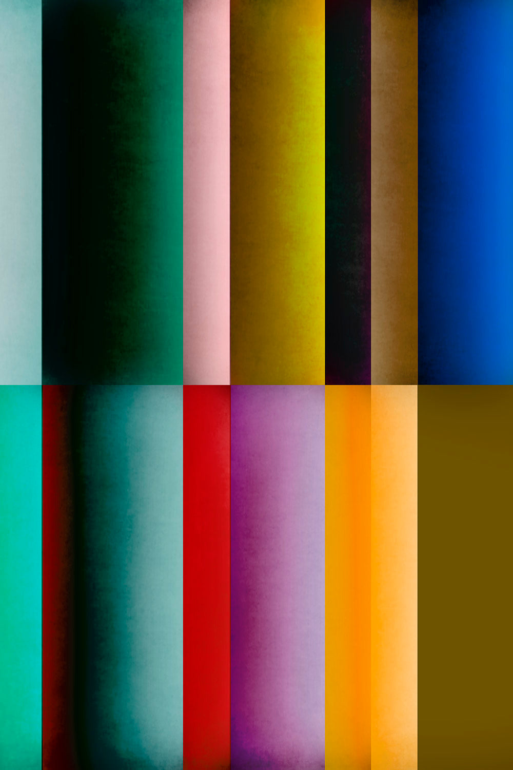 abstract art in colourful stripes