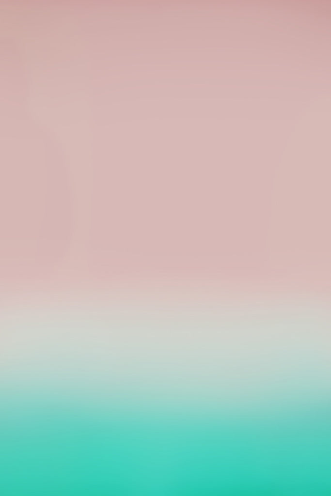 gradient of colour in turquoise and pink