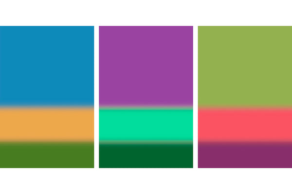 colour theory triptych artwork