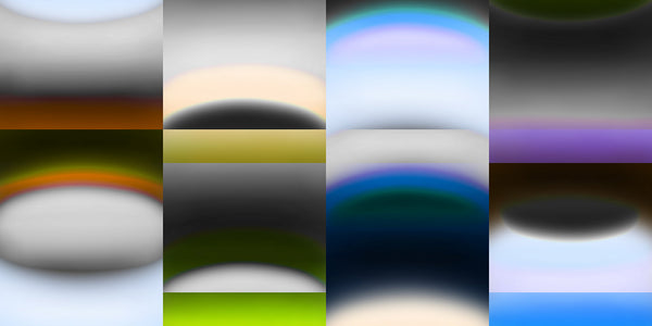geometric art collage
