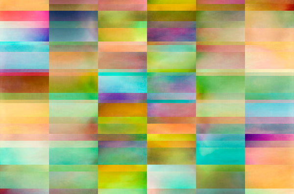 Multicolored square artwork 