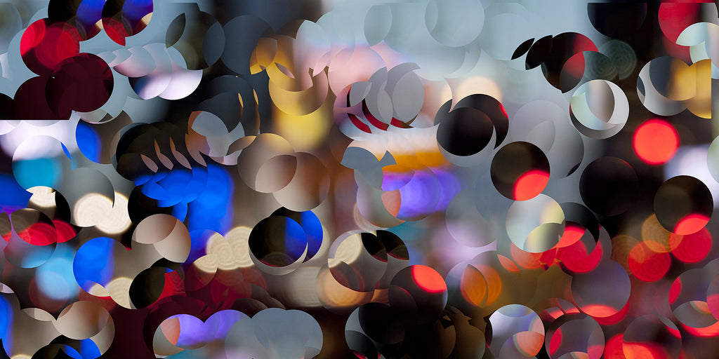 abstract dot art
