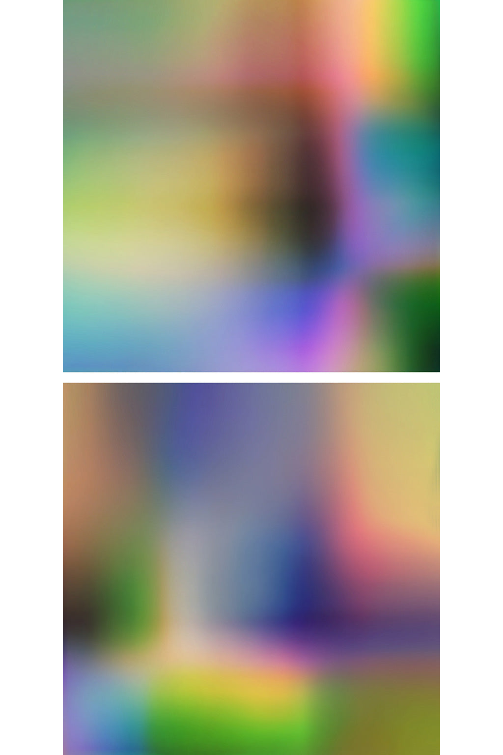 abstract diptych artwork