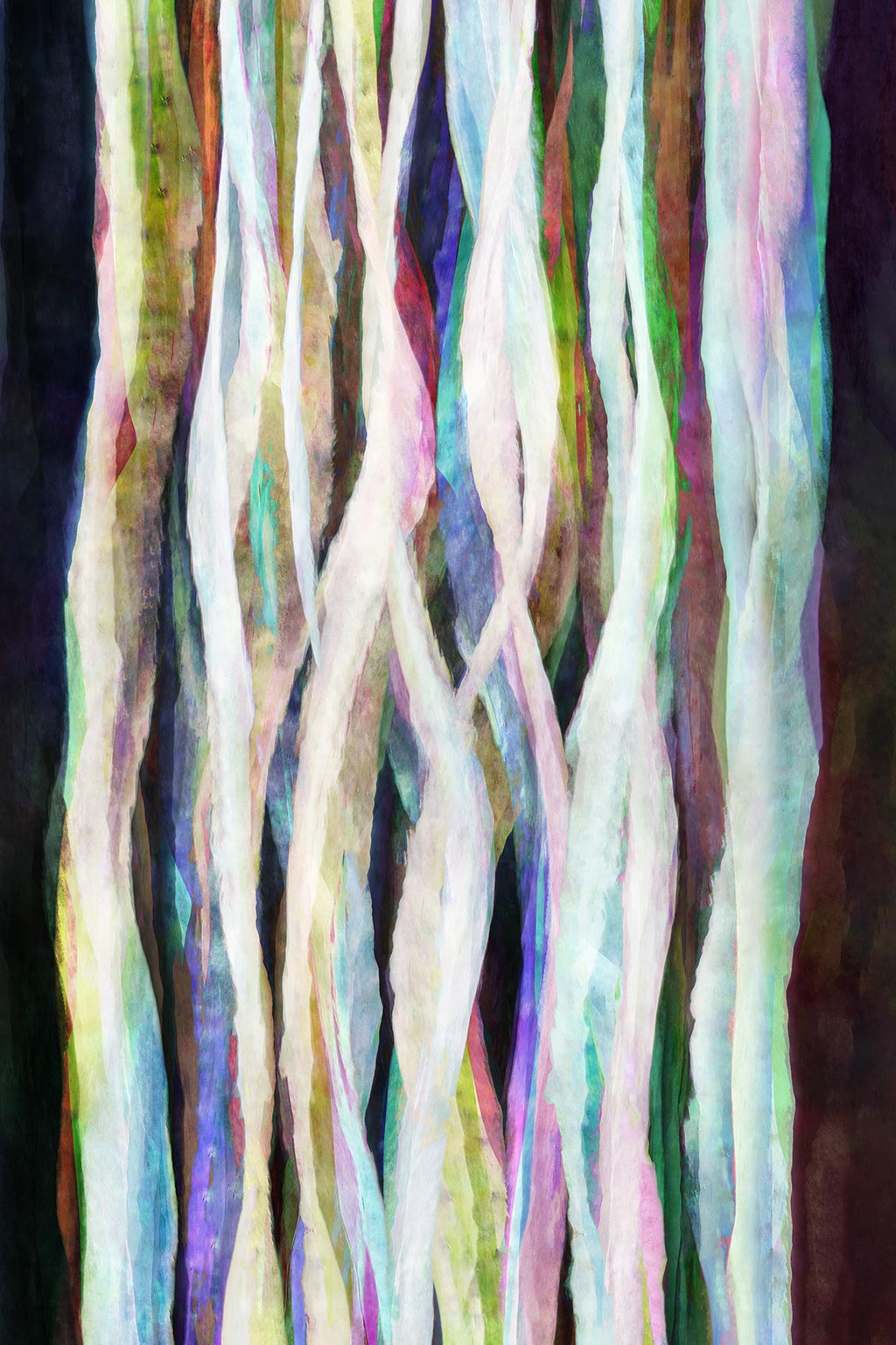 geometric lines artwork