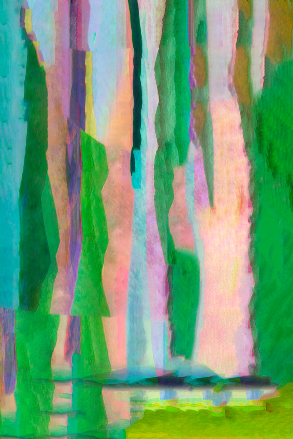 abstract tree artwork