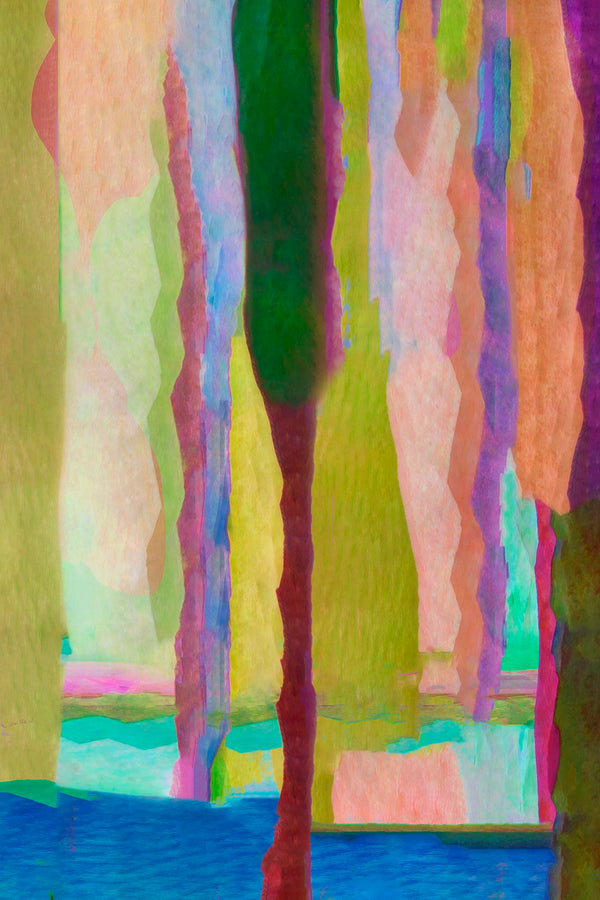 Colorful Tree Abstract Art