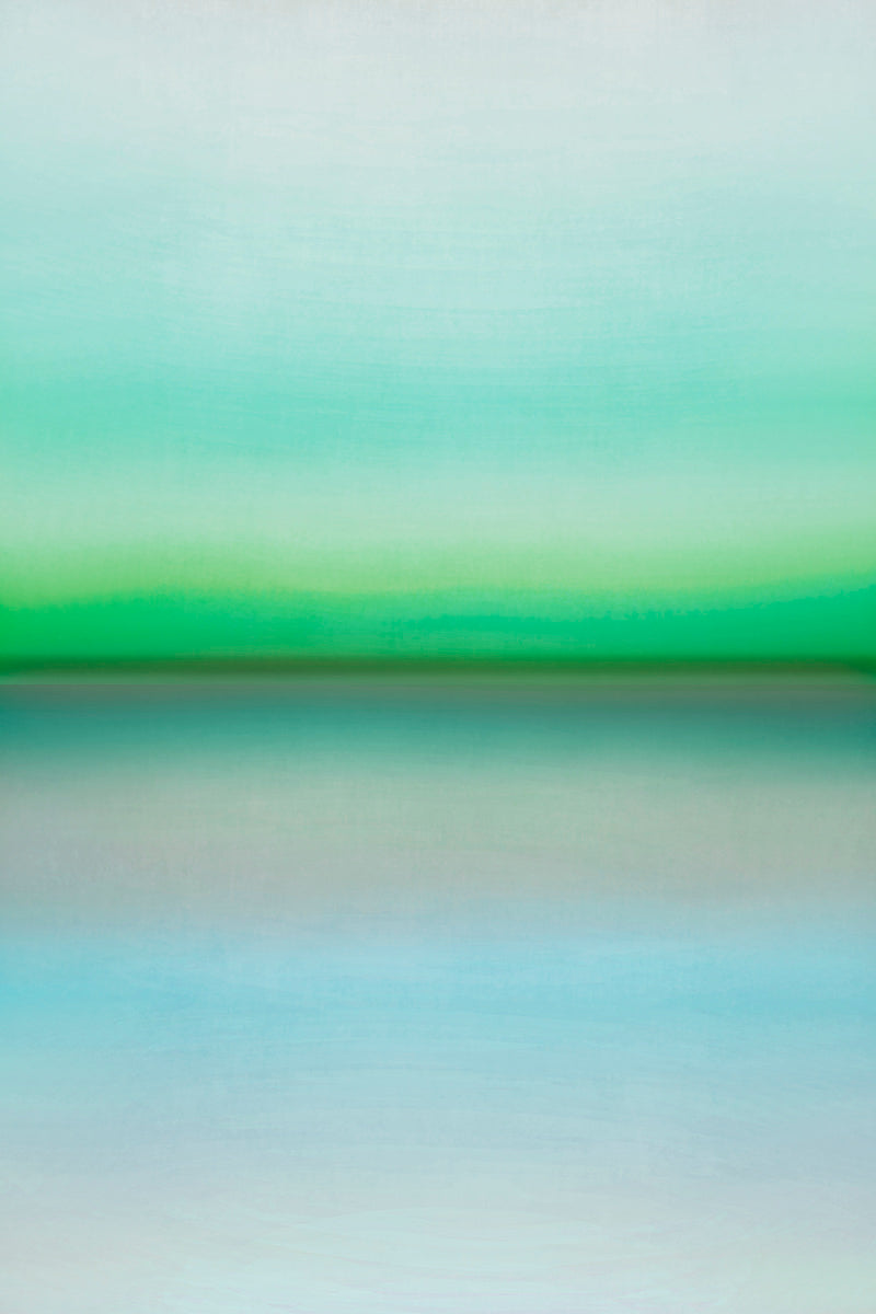 modern landscape art in minimalist style