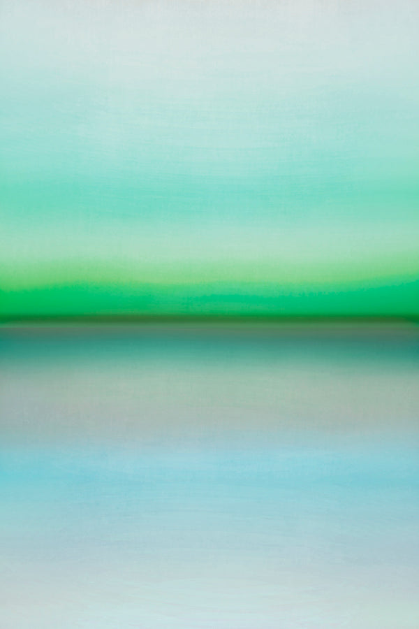 modern landscape art in minimalist style