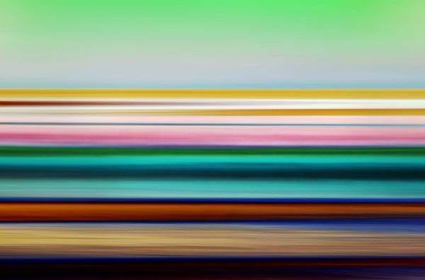 layers of colour on a landscape photograph