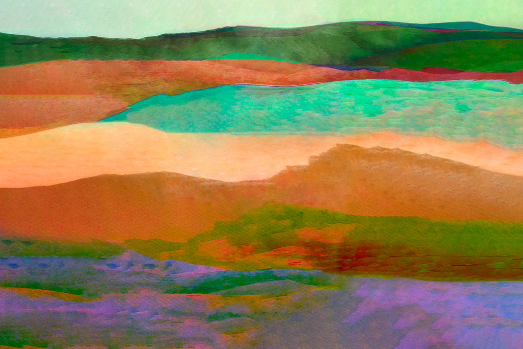 contemporary landscape artwork