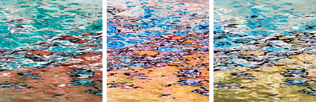 colorful water artwork