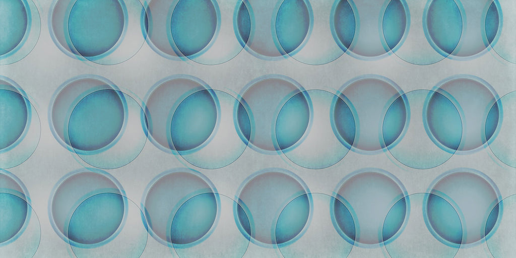 modern circles art print