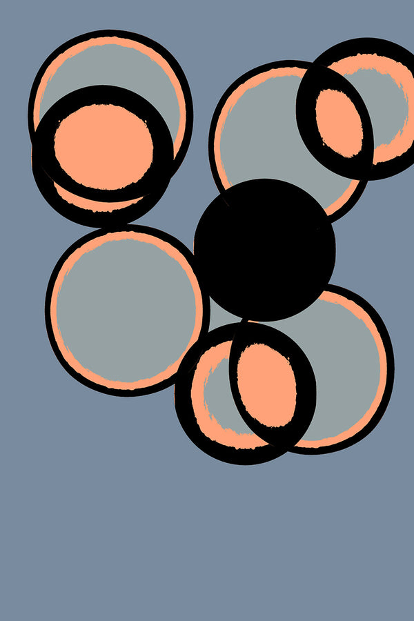 Orange Circle Artwork 
