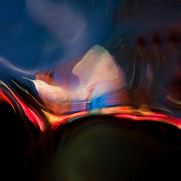 red white blue abstract image
