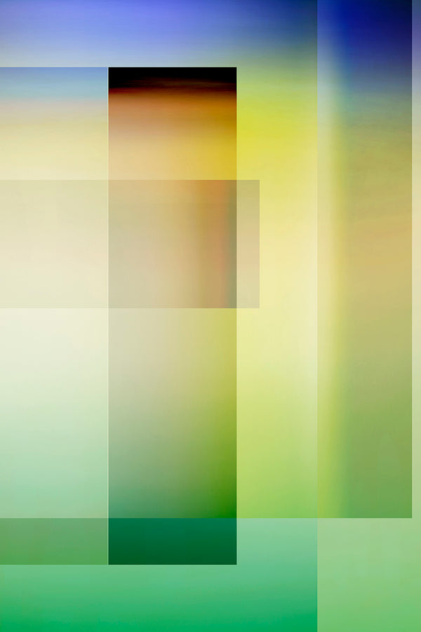 unique geometic landscape art