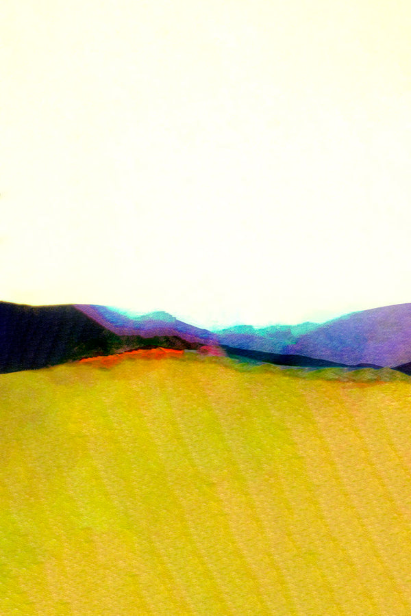 layered and textured landscfape brown and purple