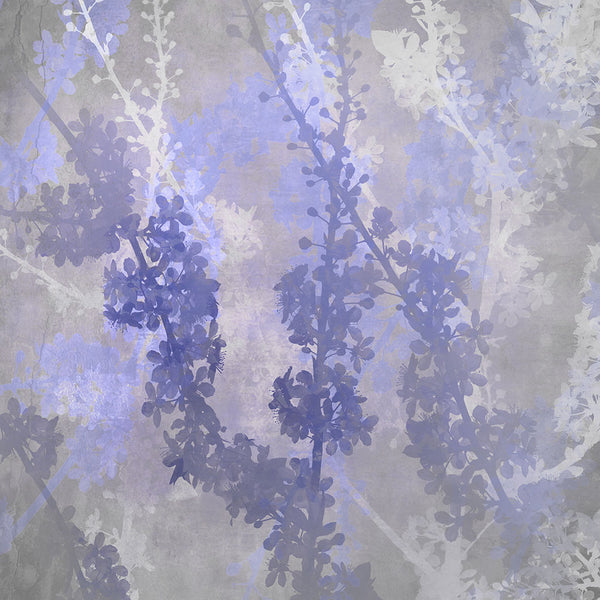 purple blossom abstract art