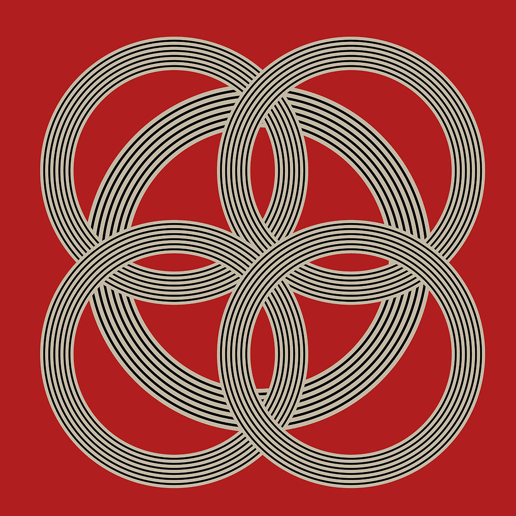 geometric motif artwork