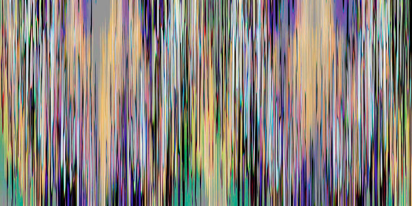 colorful vertical lines artwork