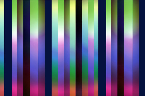 landscape abstract artwork in sections