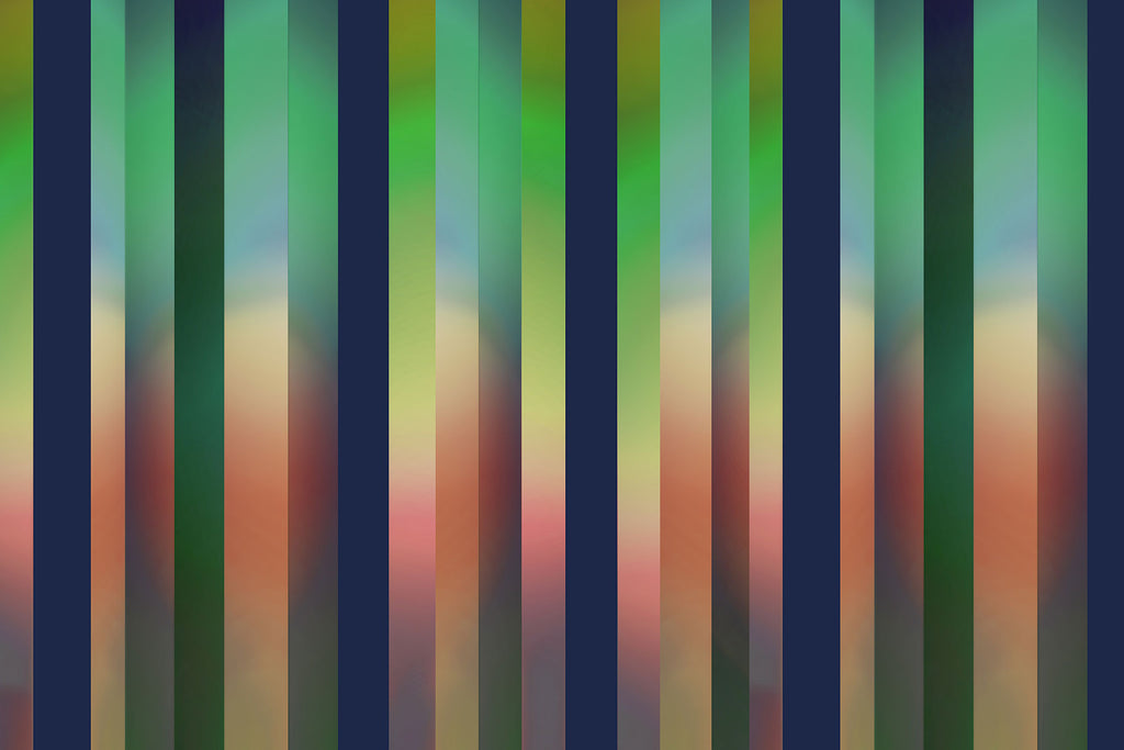 modern stripes artwork