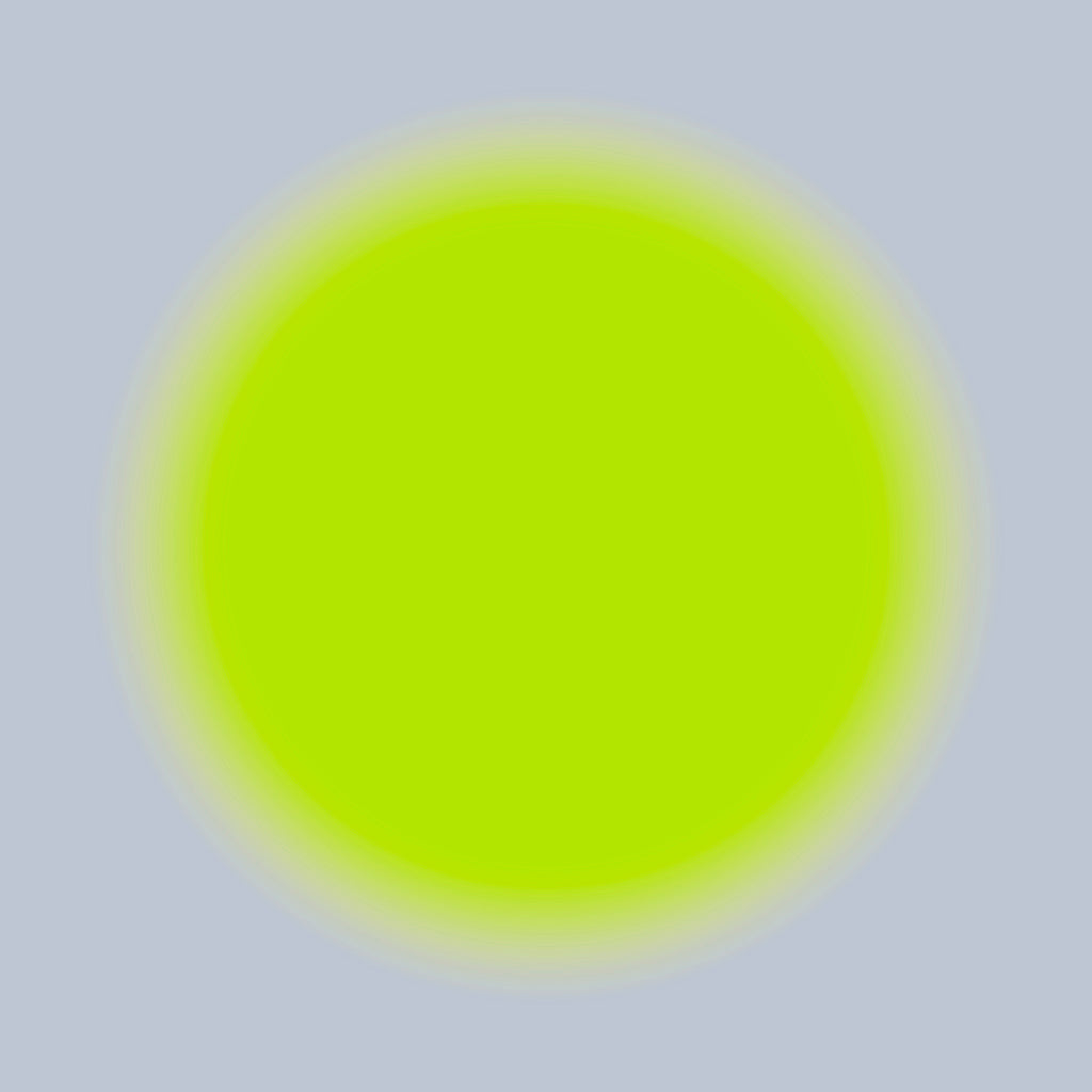 sun circle art in green