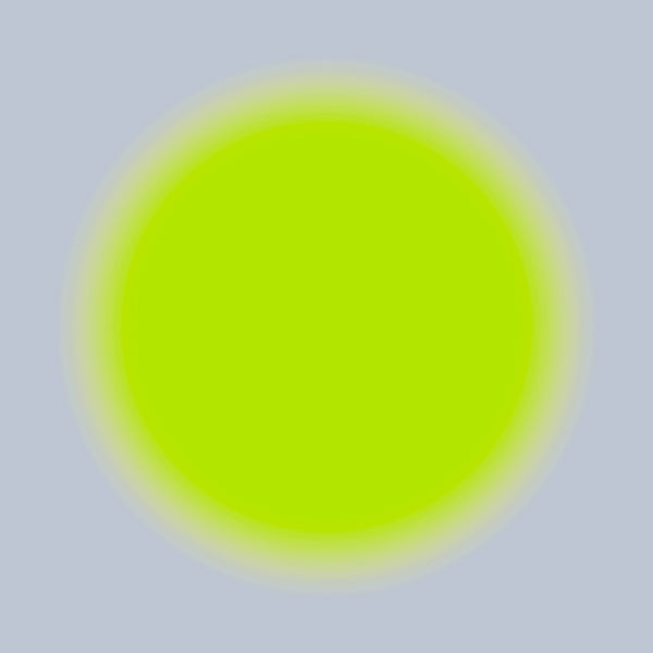 sun circle art in green