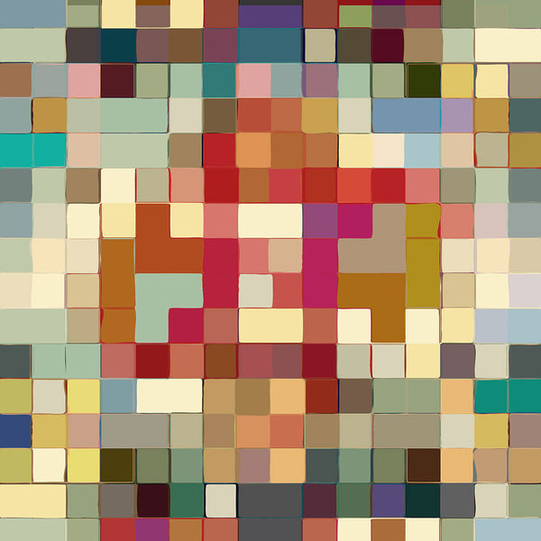colourful squares art