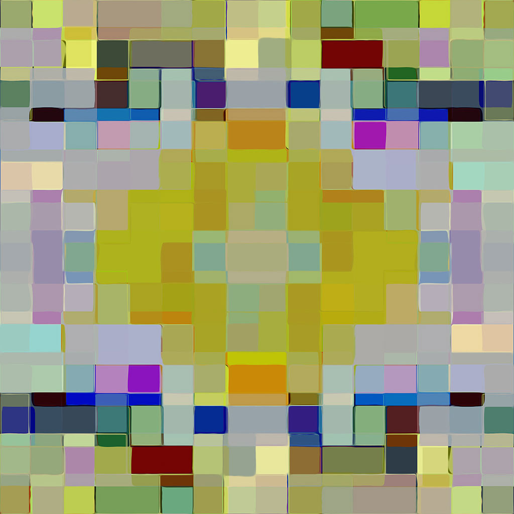 green squares artwork