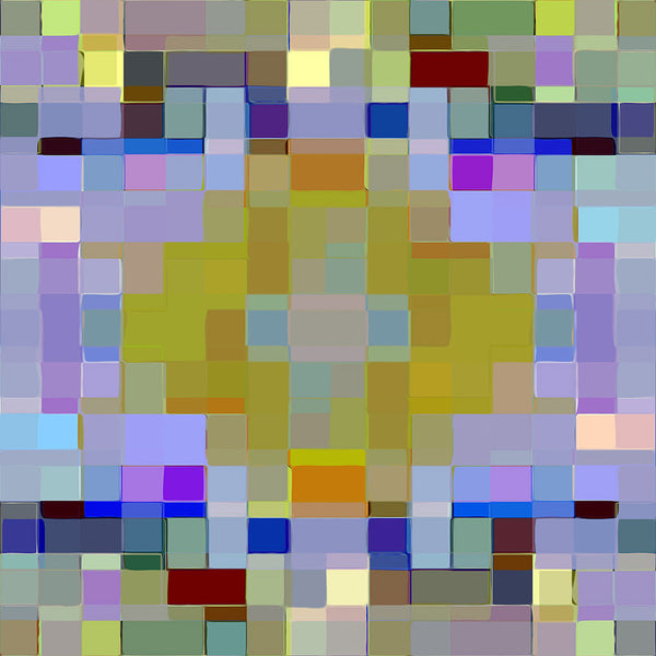purple squares artwork