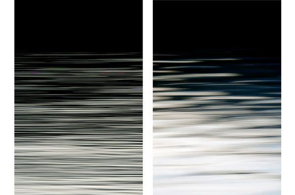 limited edition diptych art of the ocean