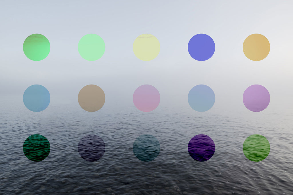 Matrix Circle Art | Seascape Artwork