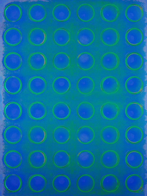 modern circle art work