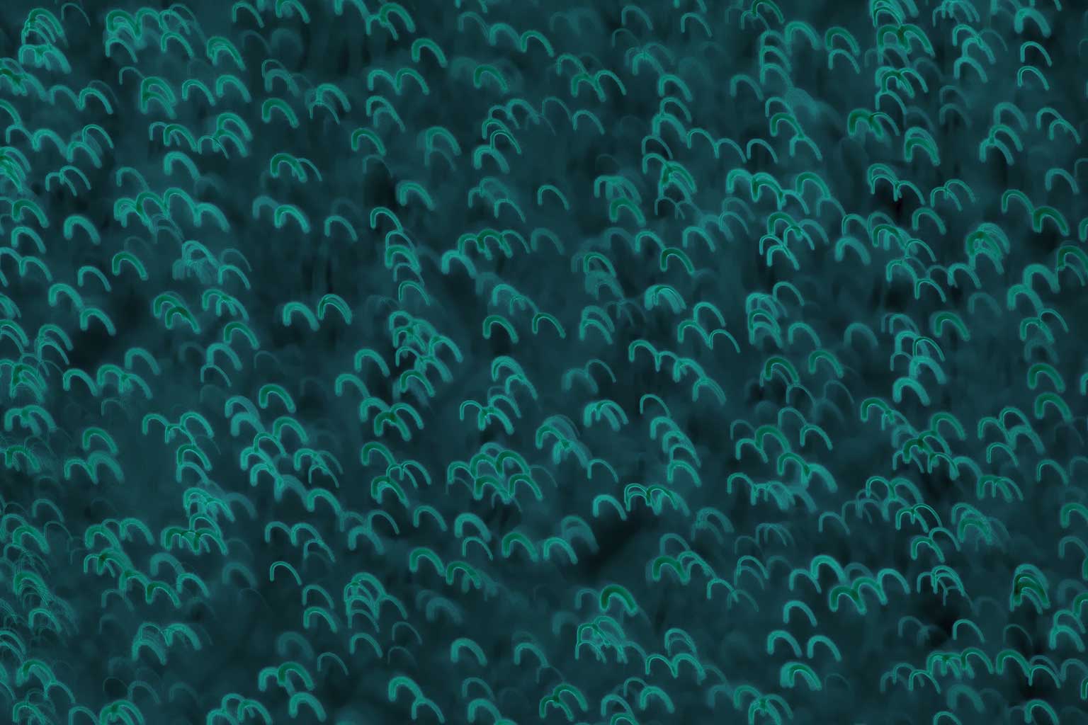 Teal Abstract Art