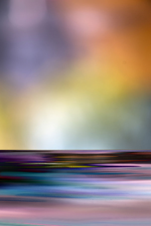 Abstract multicolored blurred image