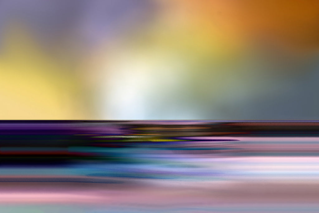 Abstract blurred image with multicolors