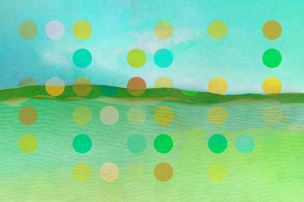 geometric forms in art landscape