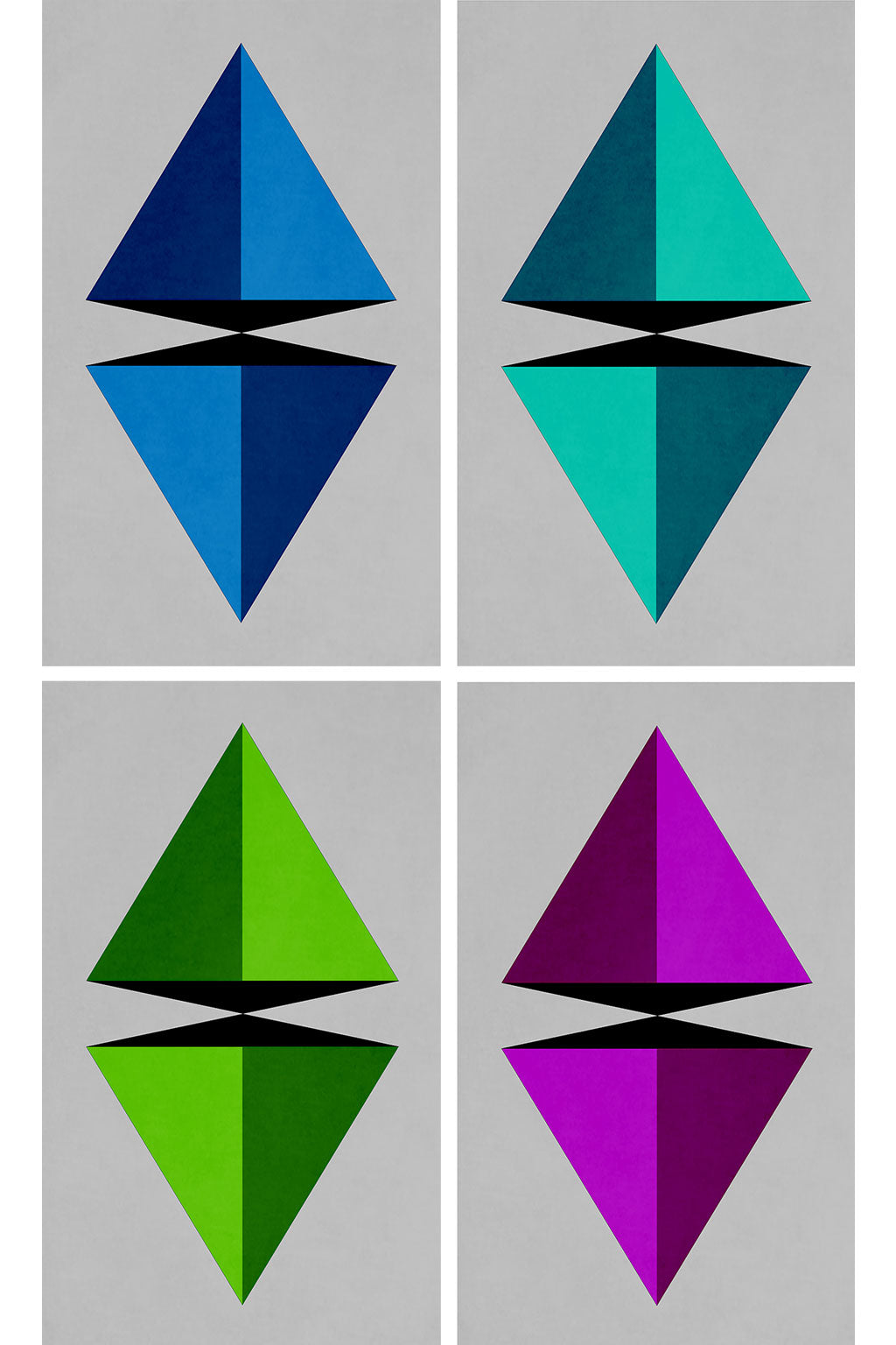 triangle geometric artwork